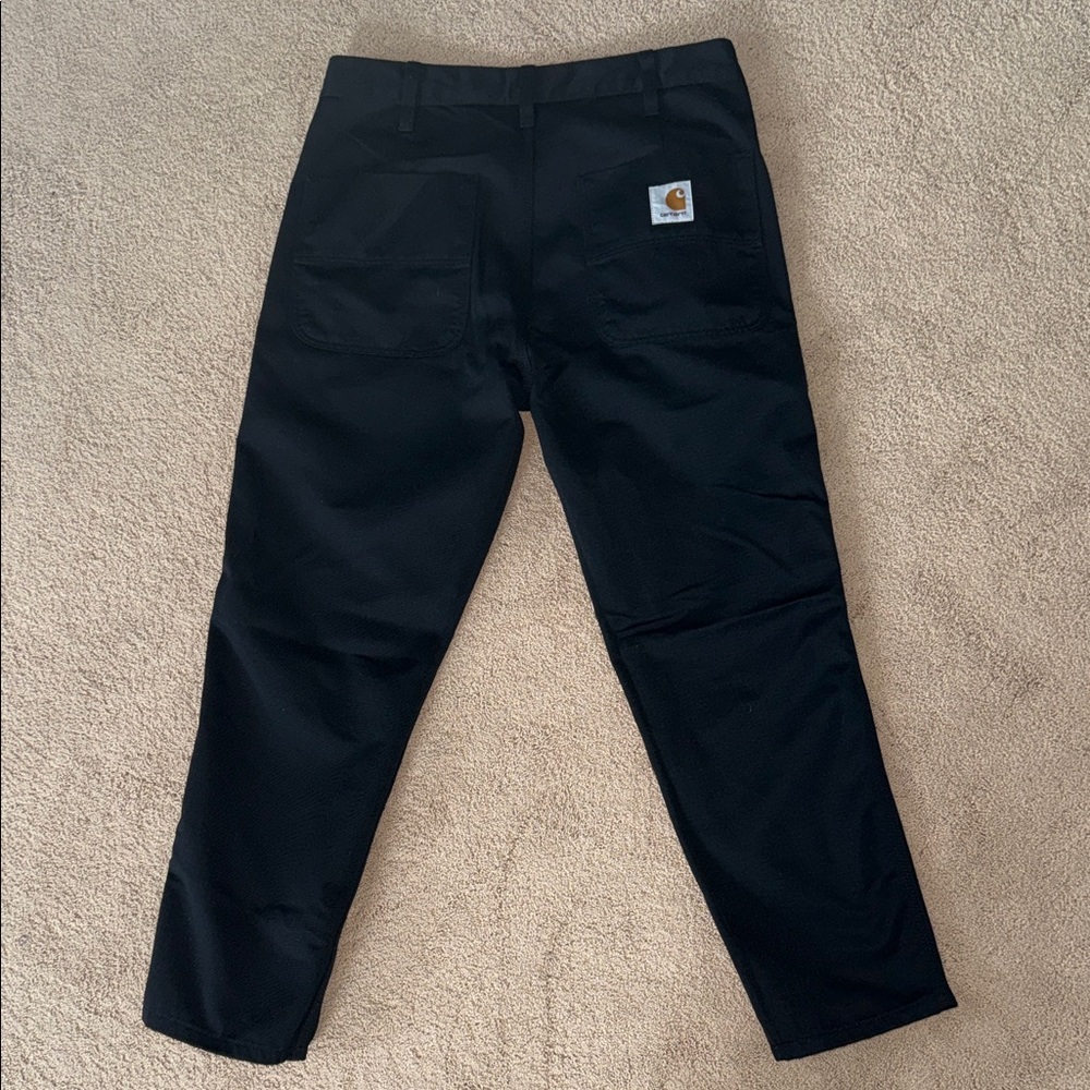 Carhartt WIP Black Chinos - Picture 5 of 7